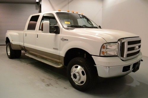 2006 ford f-350 fx4 king ranch lariat auto sunroof power heated leather keyless