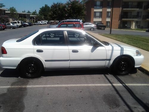 2000 honda civic lx 4-door sedan for parts