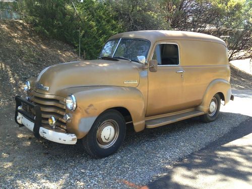 1952 chevrolet 1/2 ton panel delivery