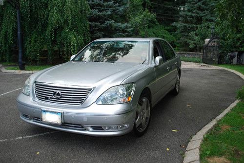 2005 lexus ls 430 4dr sdn luxury, navigation, keyless, side airbags, car in ct