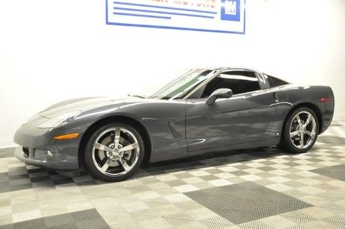 09 2lt vette gray low miles heated leather dual mode exhaust clean history 10 11