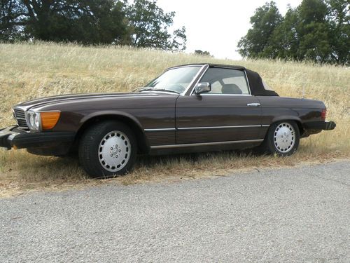 1980 mercedes-benz 450sl base convertible 2-door 4.5l