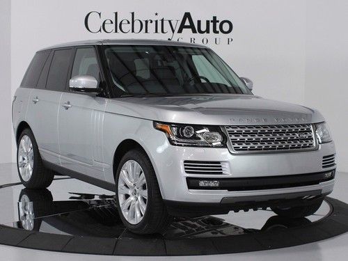 2014 land rover range rover supercharged rear ent climate and vision