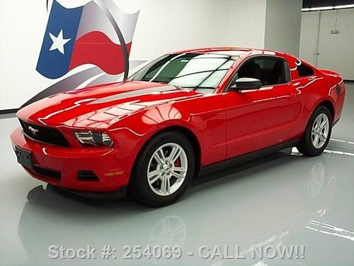 2012 ford mustang v6 automatic cruise ctrl spoiler 13k texas direct auto