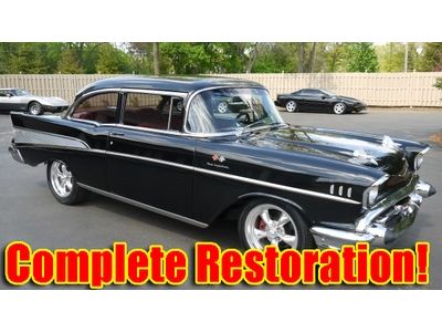 1957 chevrolet pro touring bel air body off restored c4 350 v8 700r4 automatic