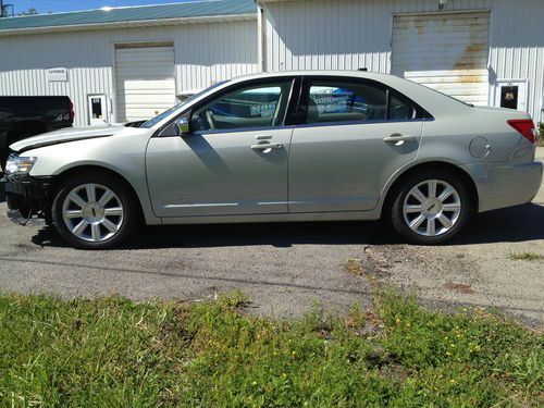 2008 lincoln mkz 3.5l, leather, salvaged damaged rebuildable fusion ford