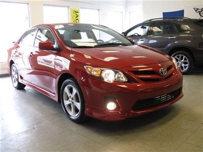 2011 toyota corolla s groud effects cd/aux spoiler sport seat make offer $13,995