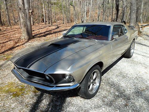1970 ford mustang fastback resto-mod built to look like a 1969 boss 302