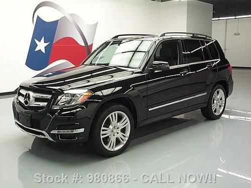 2013 mercedes-benz glk350 pano sunroof blk on blk 13k texas direct auto