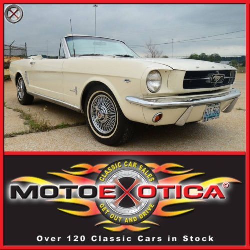 1964 1/2 ford mustang convertible-same owner since 1989-fresh restoration!