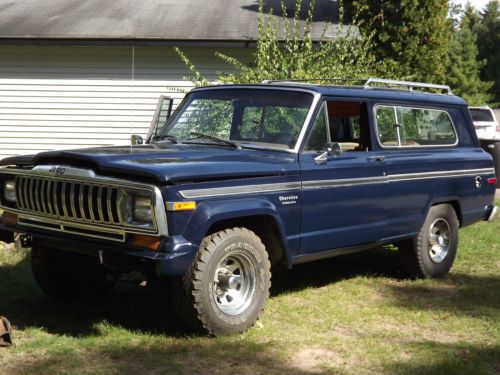 1983 jeep sj cherokee 4x4 2 door-best offer