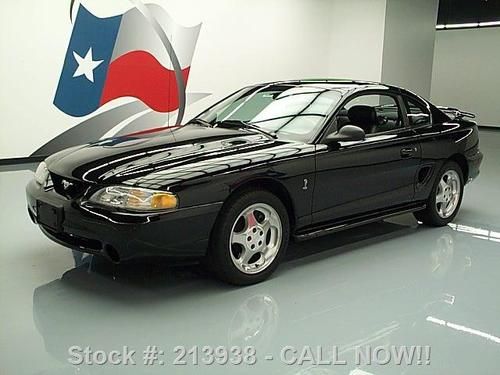 1994 ford mustang cobra 5.0l v8 5-speed leather 15k mi texas direct auto