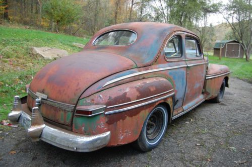 Buy used 1946 Mercury deluxe 8 coupe rat rod hot rod restoration