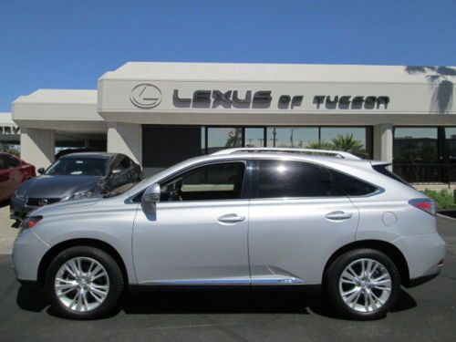 2010 hybrid awd 4wd silver sunroof leather miles:61k navigation certified