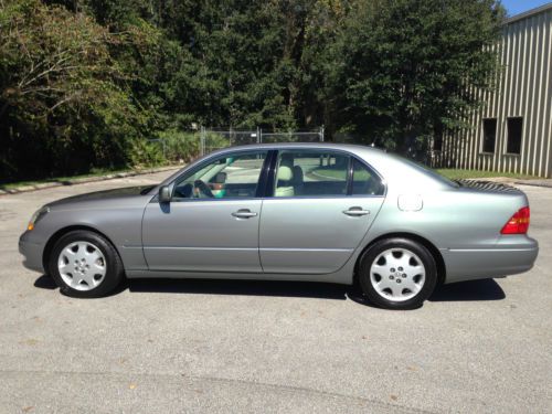 2003 lexus ls430-rare color-dealer serviced-heated and cooled seats-xtra-clean!