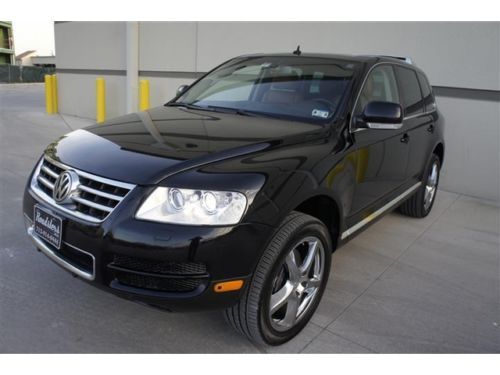 Turbodiesel volkswagen touareg v10 heated seats shades chrome wheels must see!!!