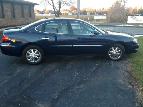 2007 buick lacrosse cx-3.8 liter-carfax certified 2-owner &#034;imperial blue&#034; nice!