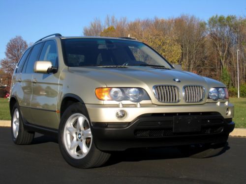 2003 bmw x5 4.4l awd - adaptive suspension - navi - loaded!! - 1 owner low miles