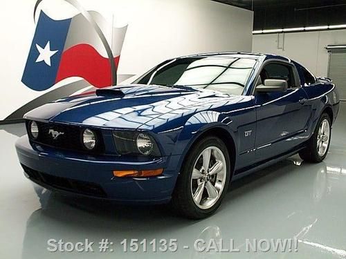 2008 ford mustang gt 5-speed htd leather shaker 500 47k texas direct auto