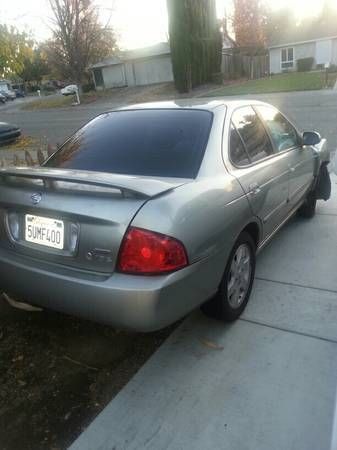 2005 nissan sentra damages sold as is