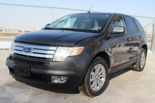 2007 ford edge sel plus awd (clean title) damaged fixer runs!! wont last!!