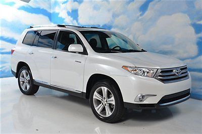 2011 toyota highlander limited heated leather jbl sound low miles