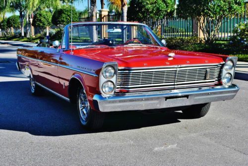 Amazing find original 65 ford galaxie 500xl convertible just 44,296 car is mint
