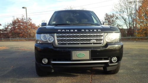 2011 land rover range rover sc 510hp - one owner - low miles - factory warranty