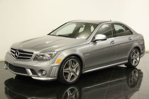 2008 mercedes benz c63 amg only 32182 miles 6.3l leather nav premium package