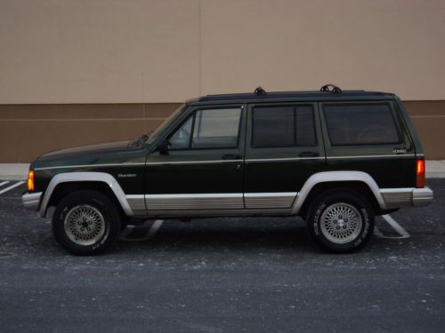 1996 JEEP CHEROKEE COUNTRY 4X4 LOW MILES NON SMOKER ACCIDENTS FREE NO RESERVE!, image 7