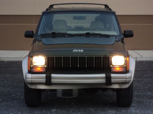 1996 JEEP CHEROKEE COUNTRY 4X4 LOW MILES NON SMOKER ACCIDENTS FREE NO RESERVE!, image 10