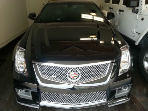 2012 cts v coupe (only 3200 miles) triple black