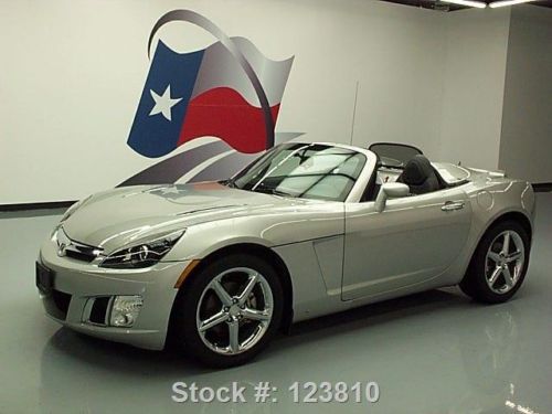2007 saturn sky red line convertible turbo 5spd leather texas direct auto