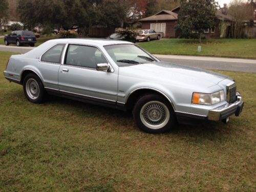 1989 lincoln mark vii lsc one owner-extremely low mileage