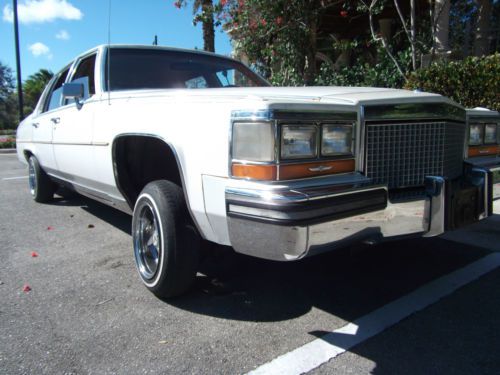 1987 cadillac fleetwood brougham low rider hydraulics package dayton spokes