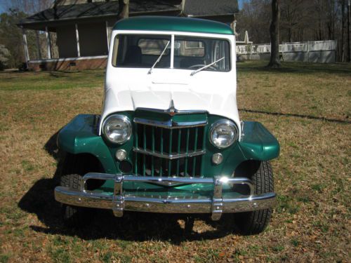 1958 willys jeep station wagon 27,686 right  miles mint condition
