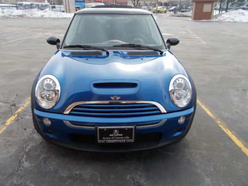 Mini cooper s 2006 hatchback 1.6 4cyl. auto.trans.panor roof, load. with options