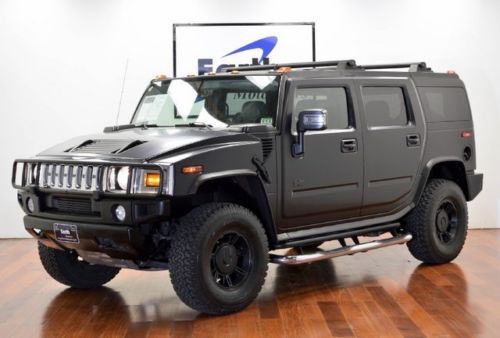 2006 hummer h2, black series pkg ,snroof, dvd plyrs,trade in,2.75% wac, hurry!!