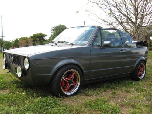 1982 volkswagen rabbit convertible base convertible 2-door 1.7l