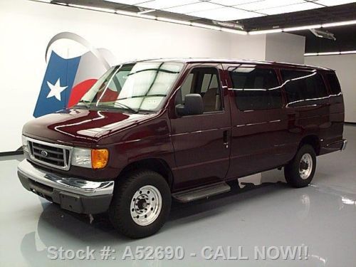 2006 ford e350 xlt 5.4l 15-passenger running boards 53k texas direct auto