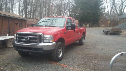Ford f250 extended cab 4x4 pickup truck 5.4l triton 8&#039; bed a/t cold a/c