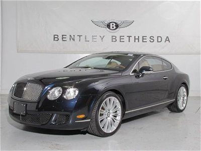 Gt speed coupe bentley dealer financing certified sport continental coupe gt
