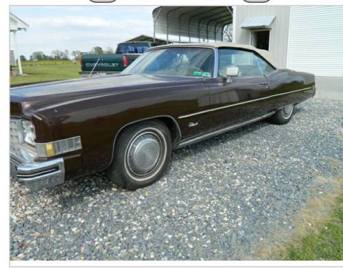 1973 cadillac eldorado base convertible 2-door 8.2l