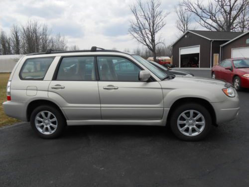 2007 subaru forester x  wagon 4-door 2.5l