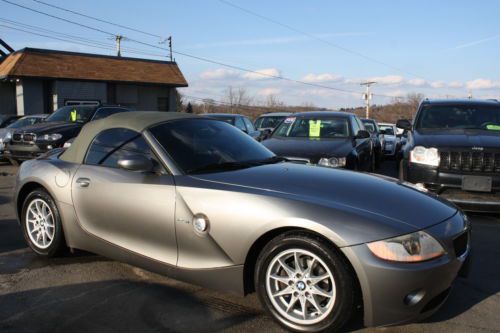 2004 bmw z4 convertible only 34,000 miles ready for summer pa inspected fun car