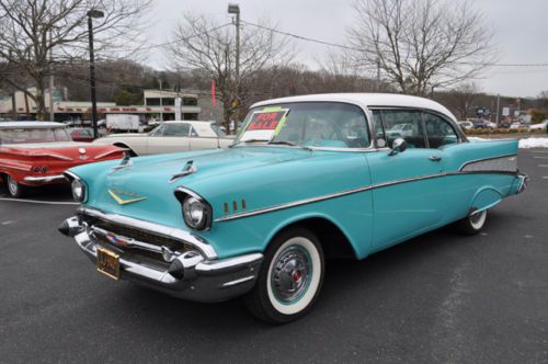 1957 chevrolet bel air base hardtop 2-door