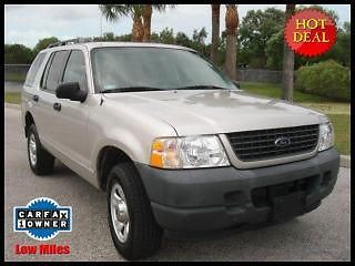2003 ford explorer xls v6 carfax certified one owner only 67k miles