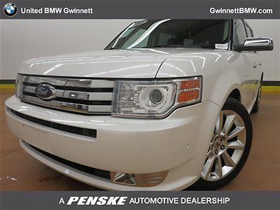4dr limited awd w/ecoboost low miles sedan automatic gasoline 3.5l v6 cyl white