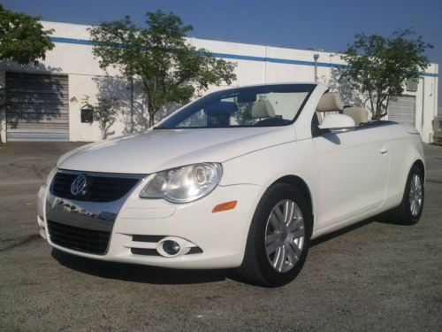 Nice 2008 vw eos premium convertable &amp; glass roof leather turbo