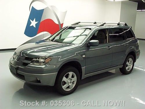 2004 mitsubishi outlander xls cd audio cruise ctrl 75k texas direct auto